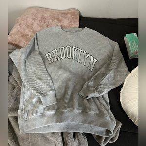 Aerie waffle pullover - “brooklyn”